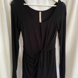 Bailey 44 Long Sleeve Top with Front Twist